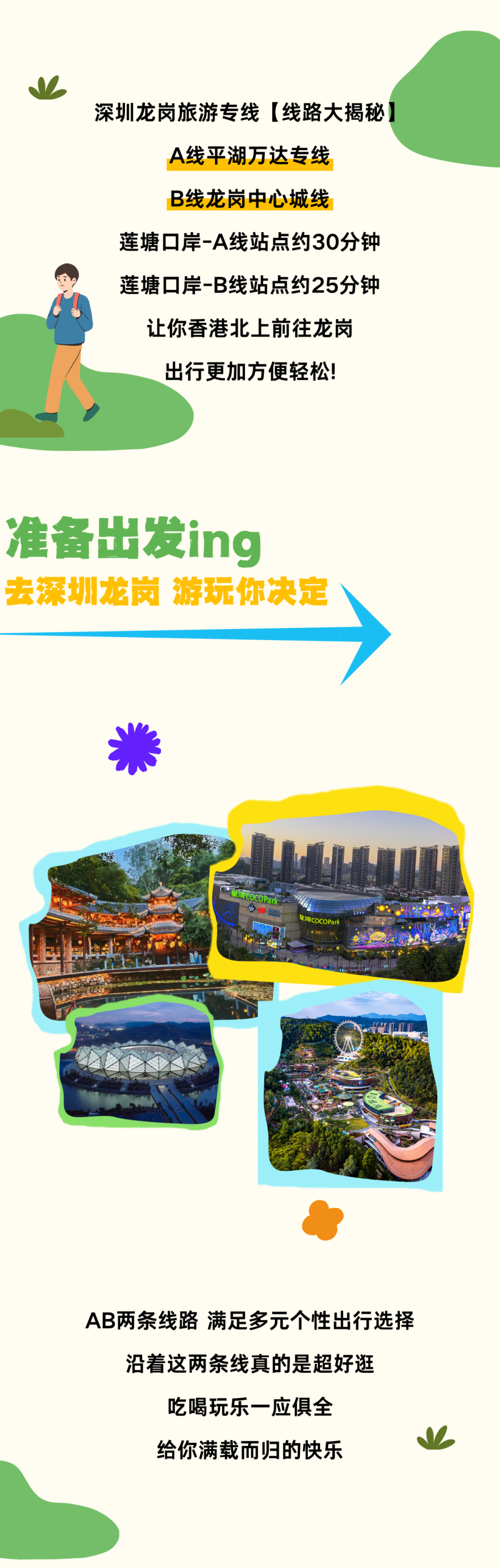 深圳龙岗⇌香港旅游专线开通！这些景点香港直达→