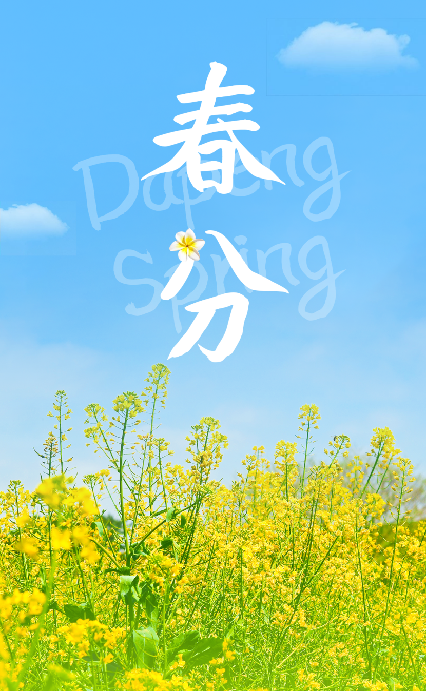 春分至，来大鹏闯进美到“犯规”的花海里～
