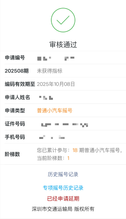 报名摇车牌了~ 2025年第11期粤B指标数额公布