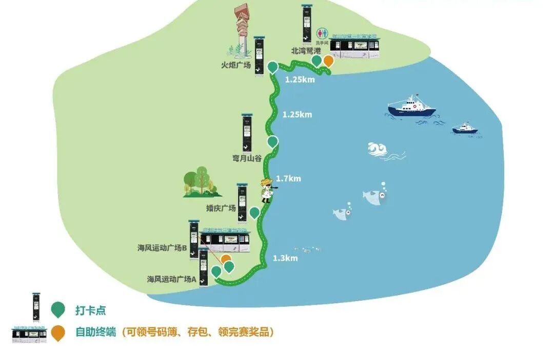 深圳公园五四运动嘉年华徒步赛，欢乐开跑！